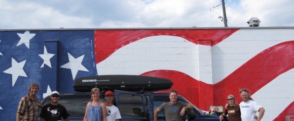 flycoonsflag Being a Flycoon means endless road trips and patriotic photo-ops.