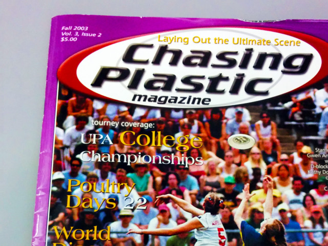 Chasing Plastic Magazine, Fall 2003