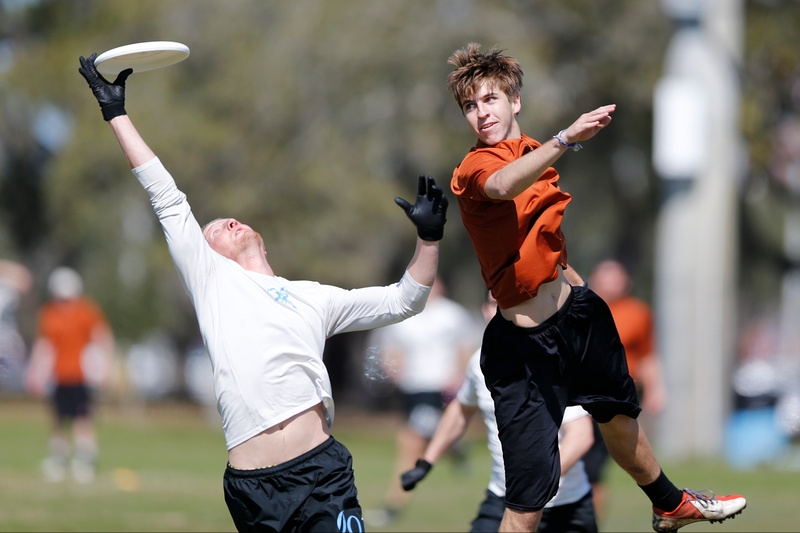 Texas comes in to Stanford ranked first in Pool C. Wisconsin is ranked #3 in Pool B. (William Brotman - <a href=http://UltiPhotos.com>UltiPhotos.com</a>)