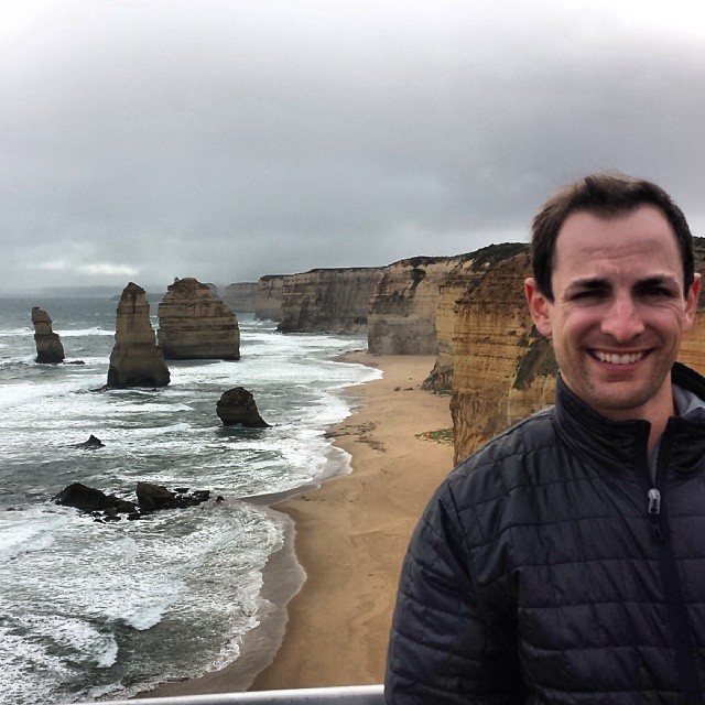 The 12 Apostles off of the Great Ocean Road.