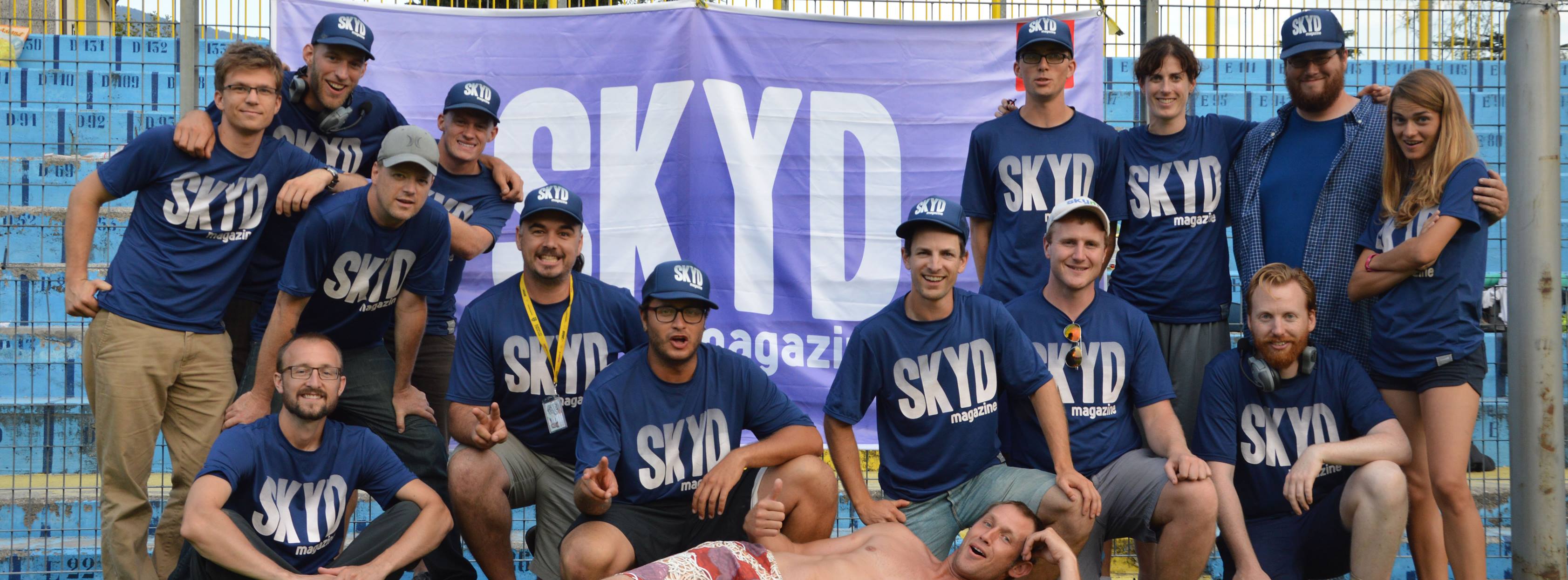 The hard-working Skyd team in Lecco, Italy!
