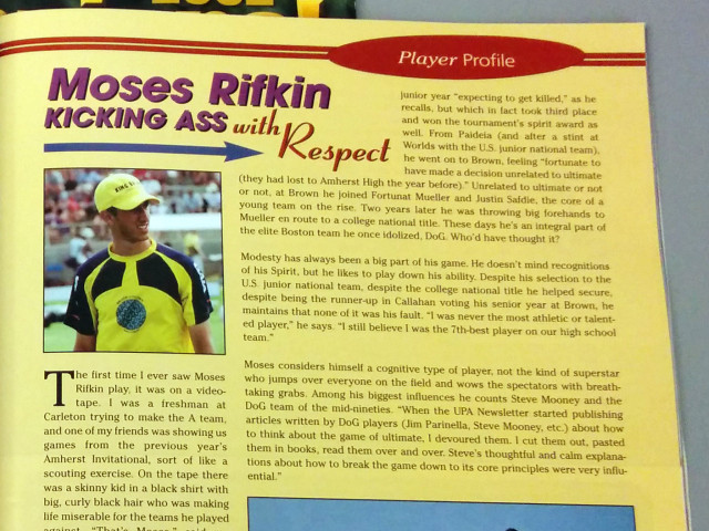CP article on Moses Rifkin
