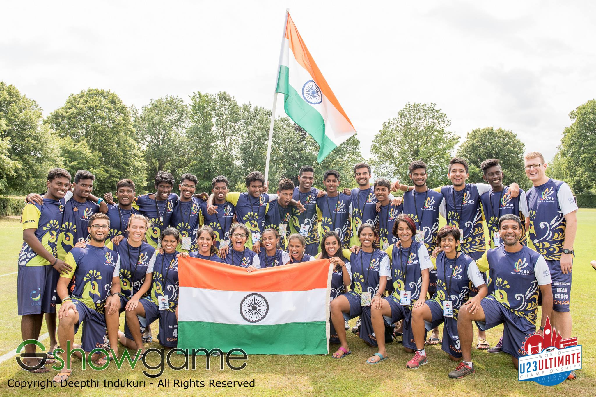 India U23 Team at 2015 Worlds.